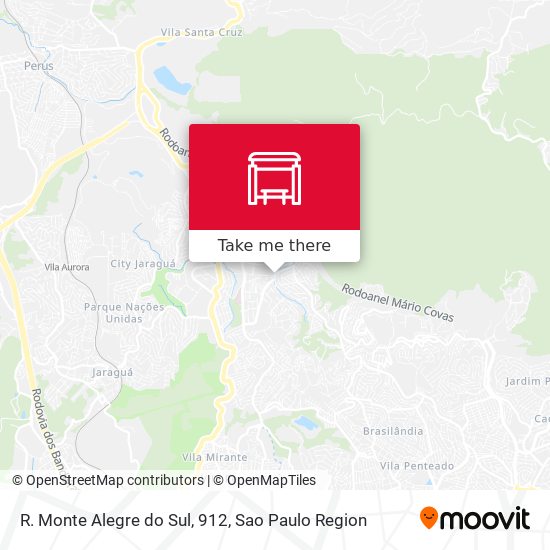 R. Monte Alegre do Sul, 912 map