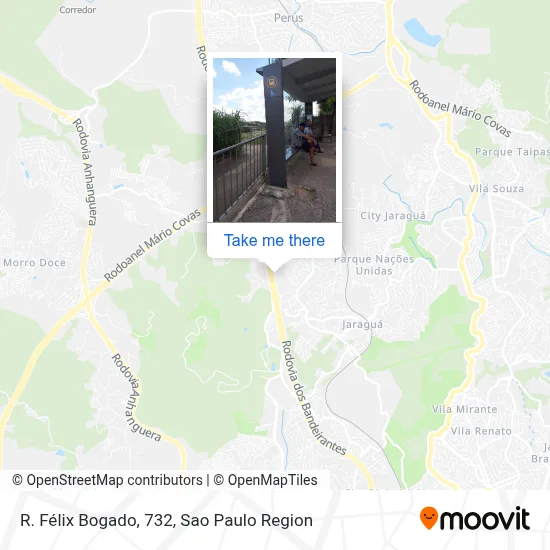 R. Félix Bogado, 732 map