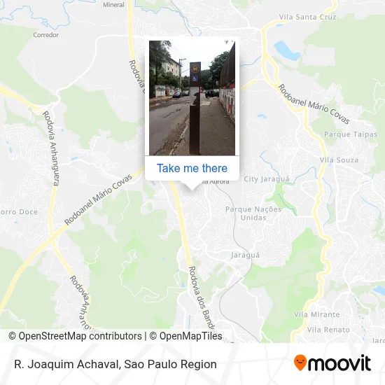 R. Joaquim Achaval map