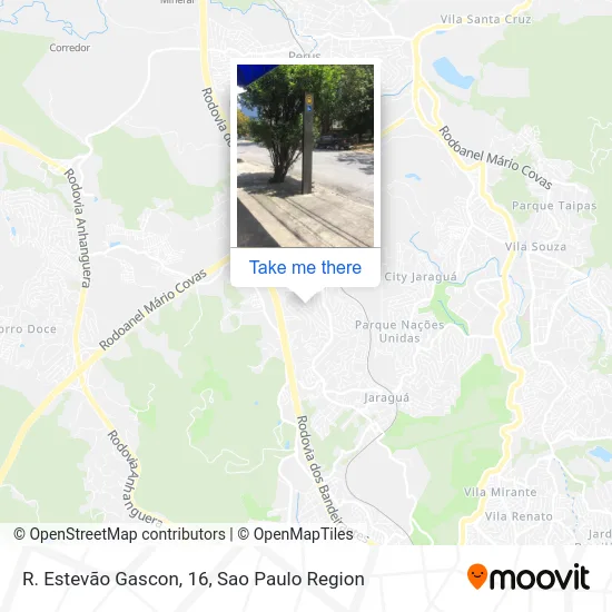 R. Estevão Gascon, 16 map