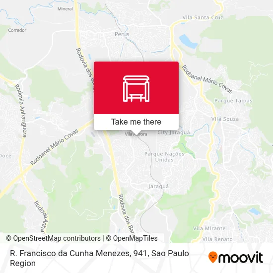 R. Francisco da Cunha Menezes, 941 map