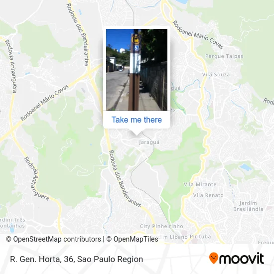 R. Gen. Horta, 36 map