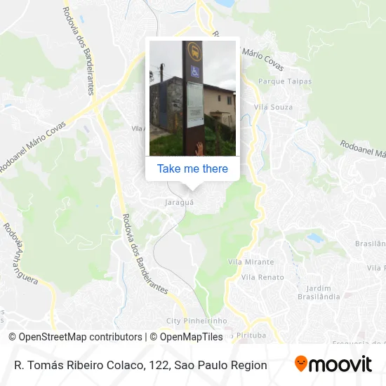 R. Tomás Ribeiro Colaco, 122 map