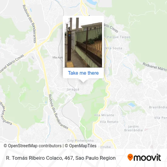 R. Tomás Ribeiro Colaco, 467 map