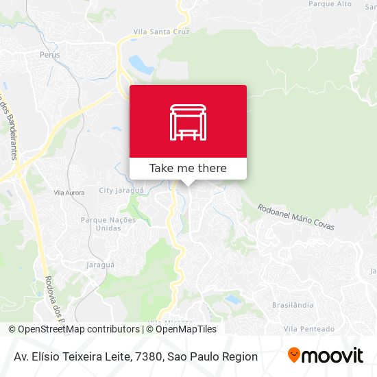 Mapa Av. Elísio Teixeira Leite, 7380