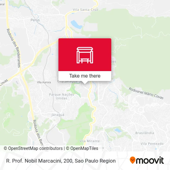 R. Prof. Nobil Marcacini, 200 map