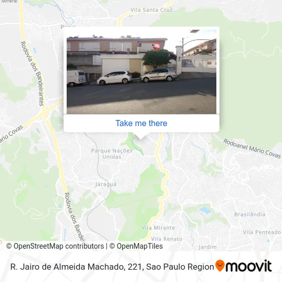 R. Jairo de Almeida Machado, 221 map