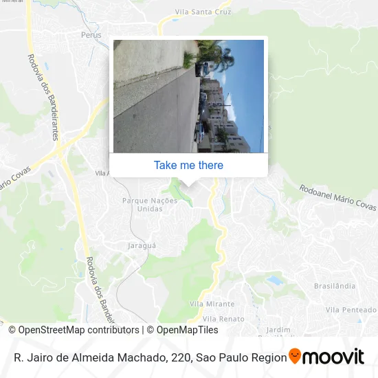 R. Jairo de Almeida Machado, 220 map