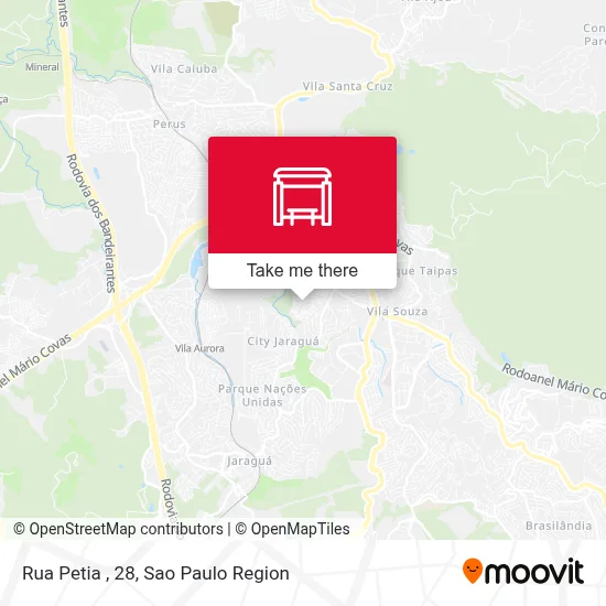 Rua Petia , 28 map
