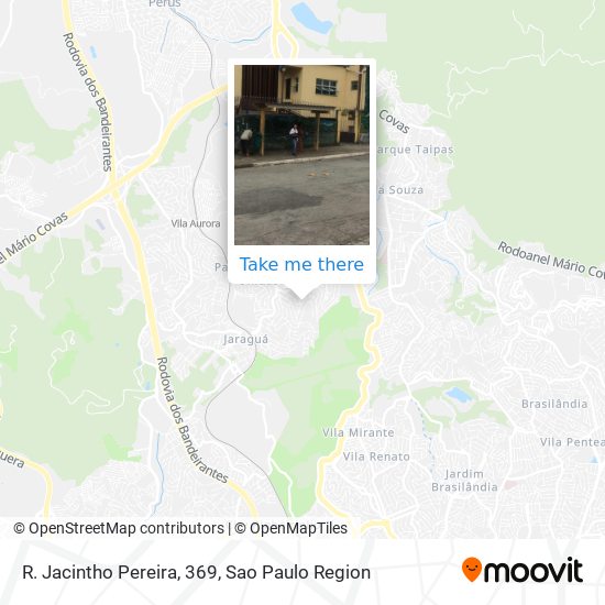 R. Jacintho Pereira, 369 map
