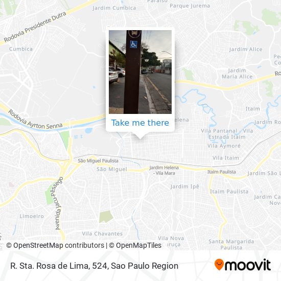 R. Sta. Rosa de Lima, 524 map