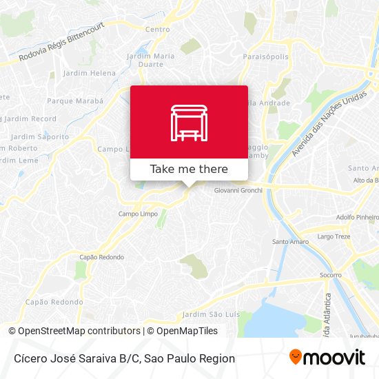 Cícero José Saraiva B/C map