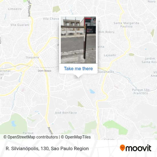 R. Silvianópolis, 130 map