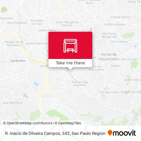R. Inácio de Oliveira Campos, 342 map