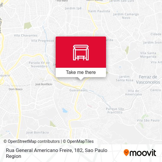 Rua General Americano Freire, 182 map