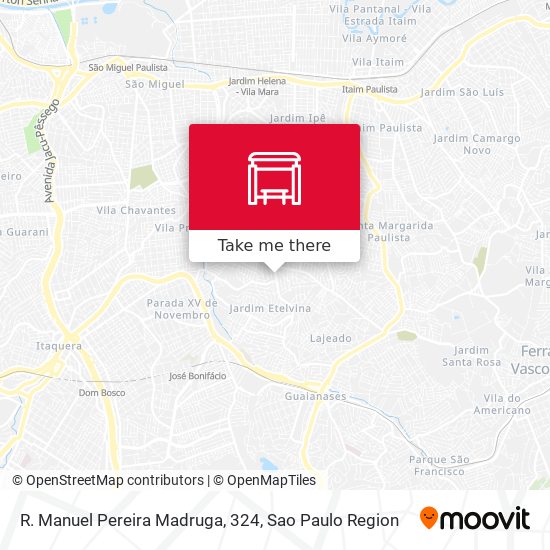 R. Manuel Pereira Madruga, 324 map