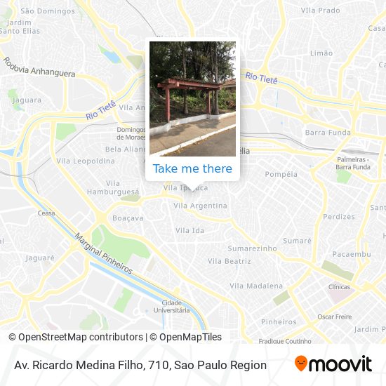 Av. Ricardo Medina Filho, 710 map