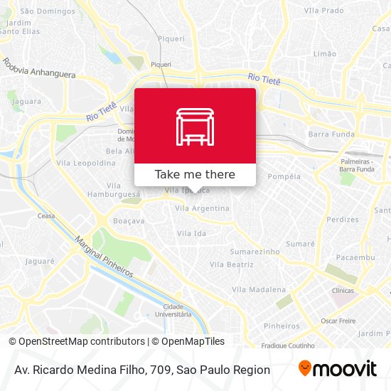 Av. Ricardo Medina Filho, 709 map