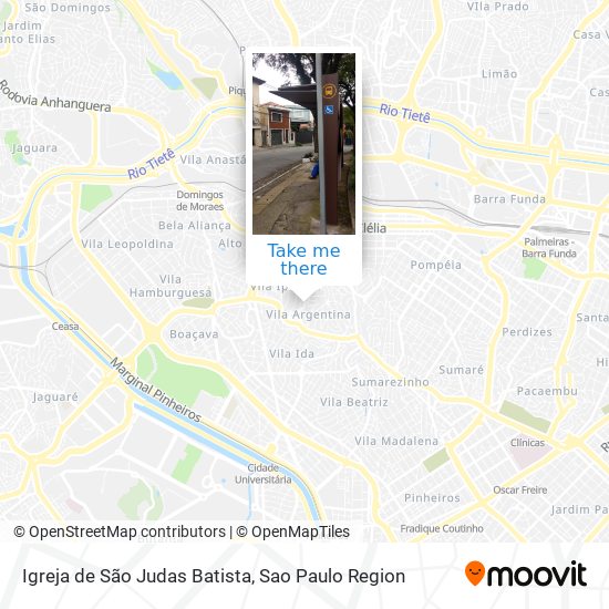 Igreja de São Judas Batista map