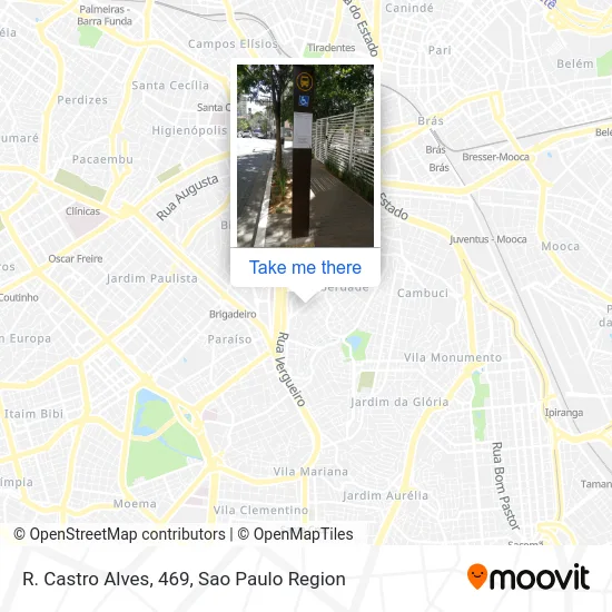 R. Castro Alves, 469 map