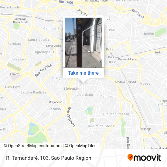 R. Tamandaré, 103 map