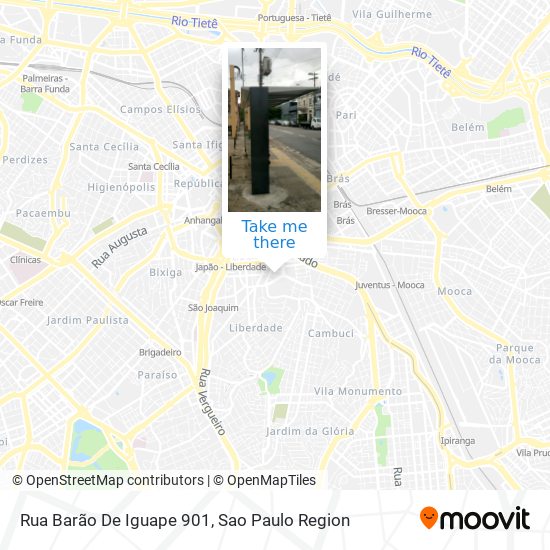 Rua Barão De Iguape 901 map