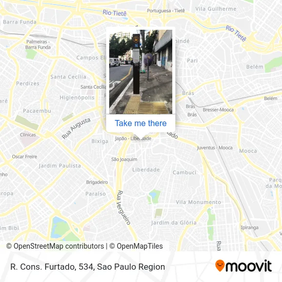 R. Cons. Furtado, 534 map