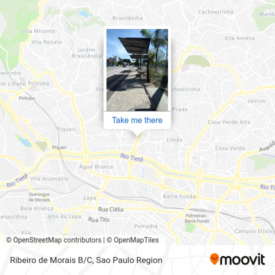 Ribeiro de Morais B/C map