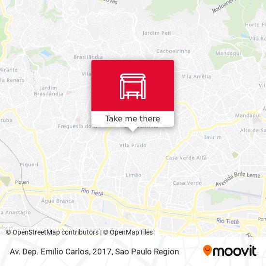 Av. Dep. Emílio Carlos, 2017 map