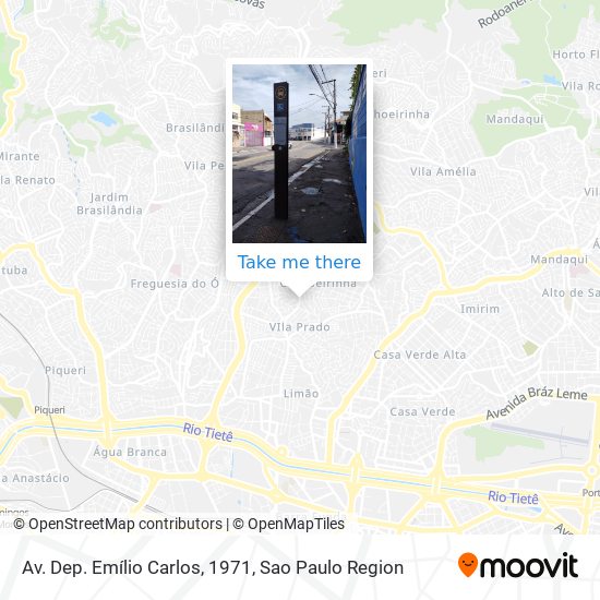 Av. Dep. Emílio Carlos, 1971 map