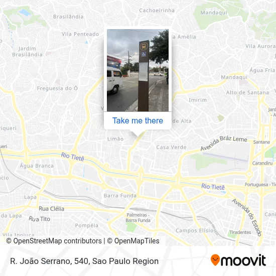 R. João Serrano, 540 map