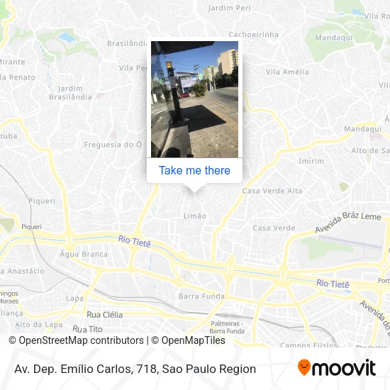 Av. Dep. Emílio Carlos, 718 map