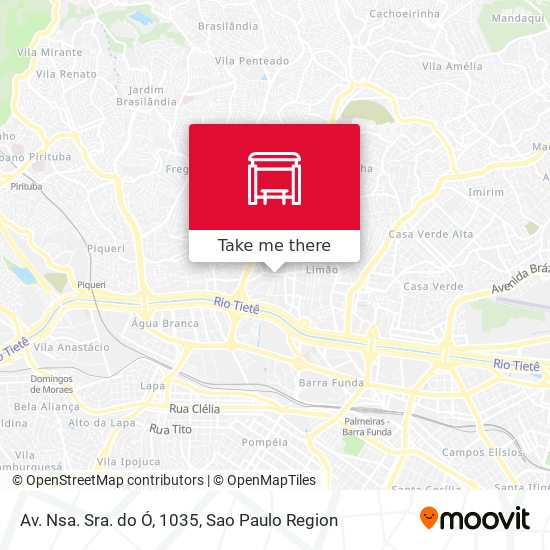 Av. Nsa. Sra. do Ó, 1035 map
