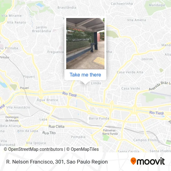 R. Nelson Francisco, 301 map