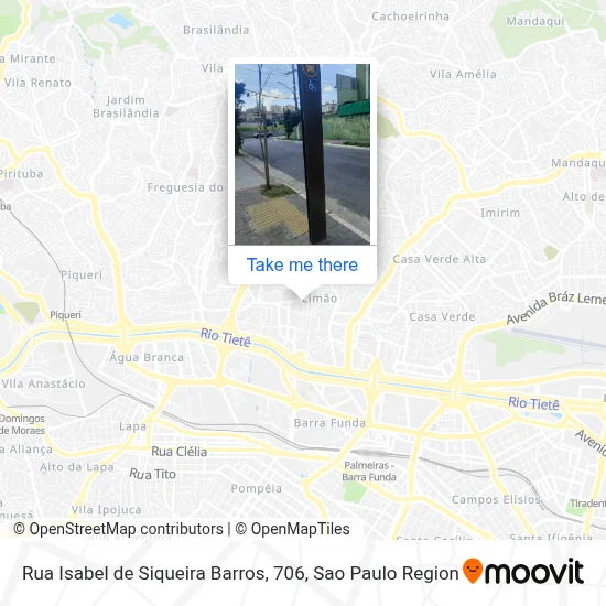 Rua Isabel de Siqueira Barros, 706 map