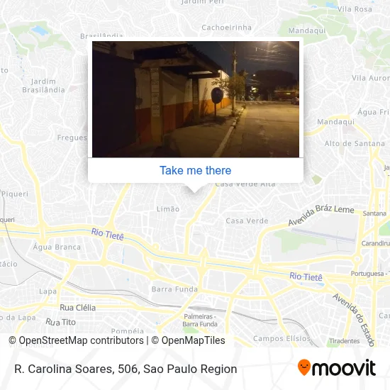 R. Carolina Soares, 506 map