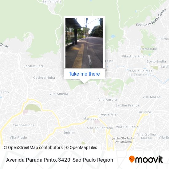 Avenida Parada Pinto, 3420 map