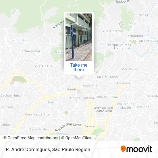 R. André Domingues map