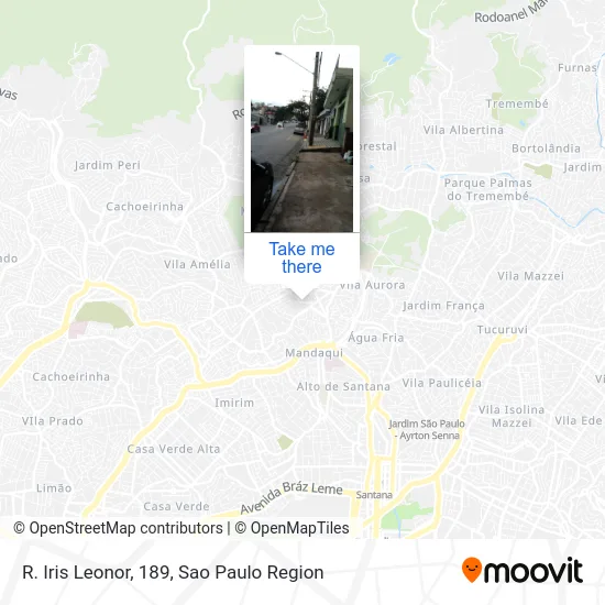 R. Iris Leonor, 189 map