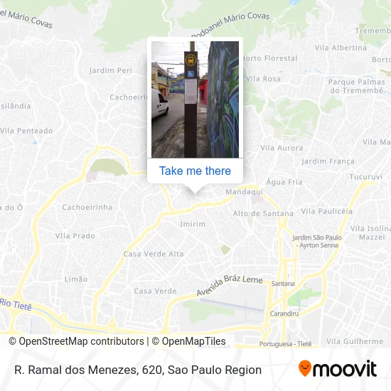 R. Ramal dos Menezes, 620 map