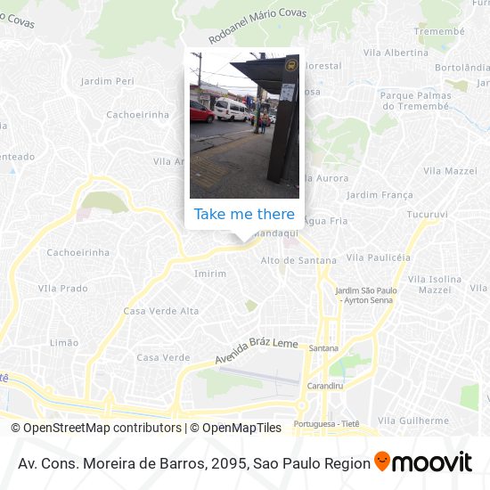 Av. Cons. Moreira de Barros, 2095 map