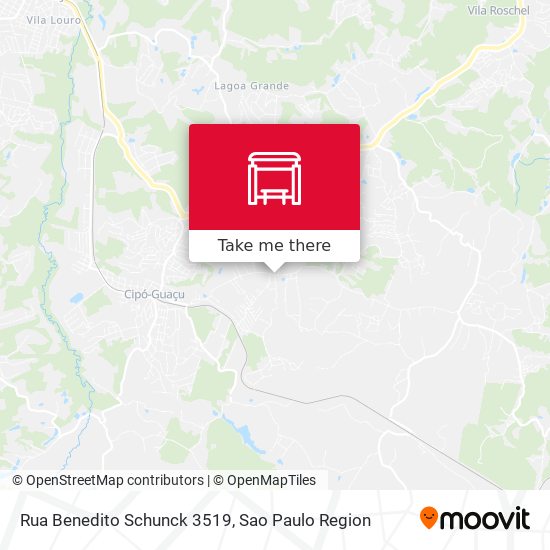 Rua Benedito Schunck 3519 map