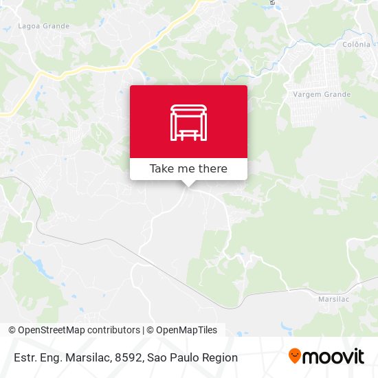 Estr. Eng. Marsilac, 8592 map