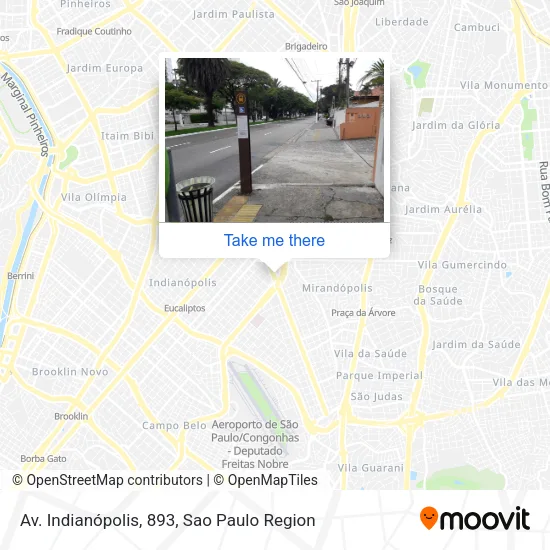 Av. Indianópolis, 893 map