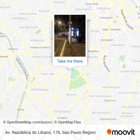 Av. República do Líbano, 176 map