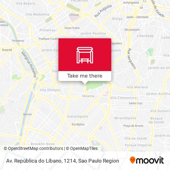 Av. República do Líbano, 1214 map