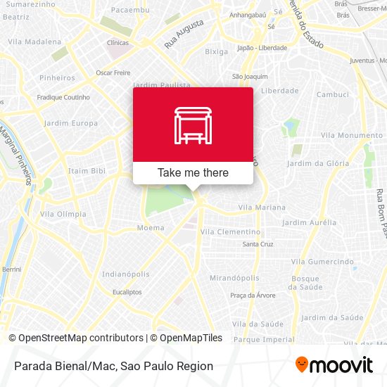 Parada Bienal/Mac map