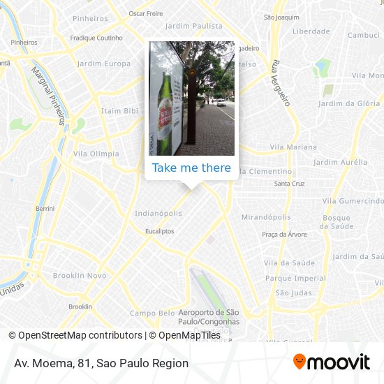 Av. Moema, 81 map