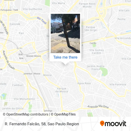 R. Fernando Falcão, 58 map