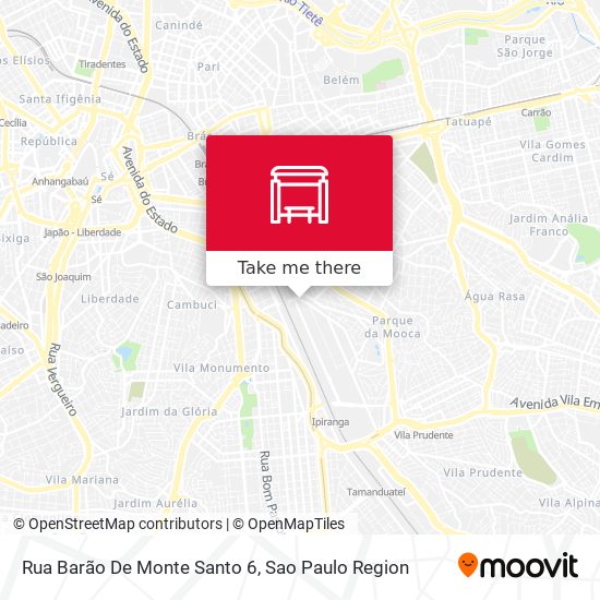 Rua Barão De Monte Santo 6 map